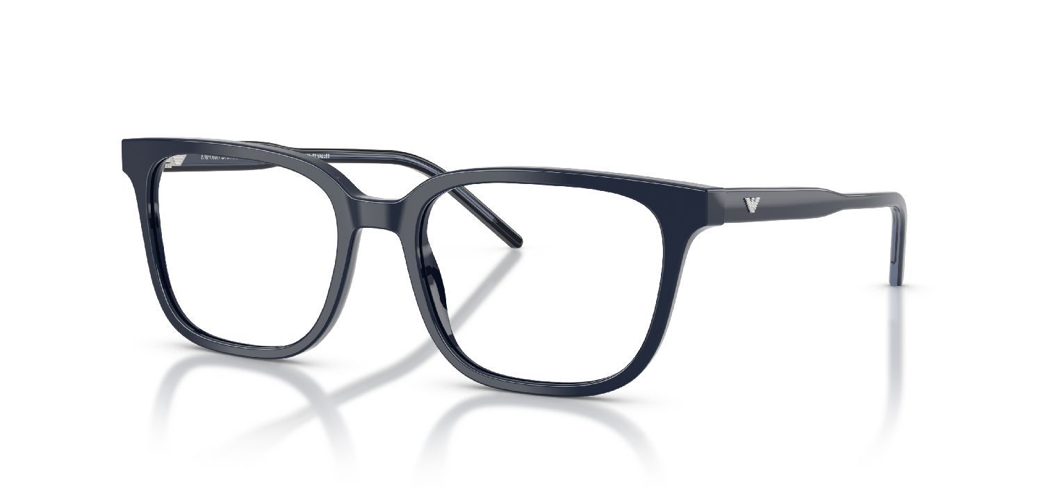 Lunettes de vue Emporio Armani Carré 0EA3258 Bleu pour Homme