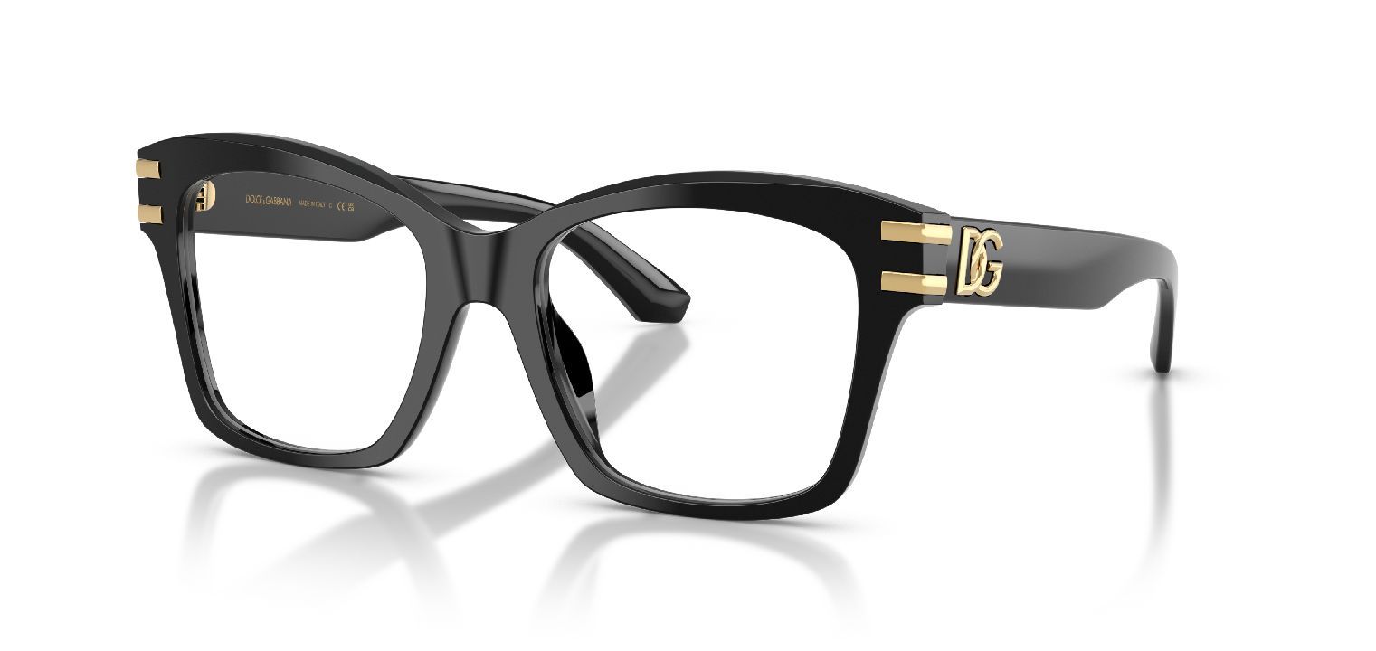 Lunettes de vue Dolce & Gabbana Carré 0DG3419 Noir pour Femme