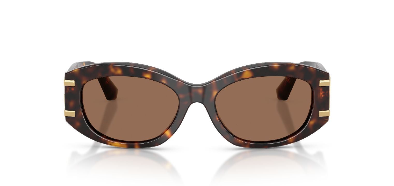 Dolce & Gabbana Oval Sunglasses 0DG4502 Tortoise shell for Woman