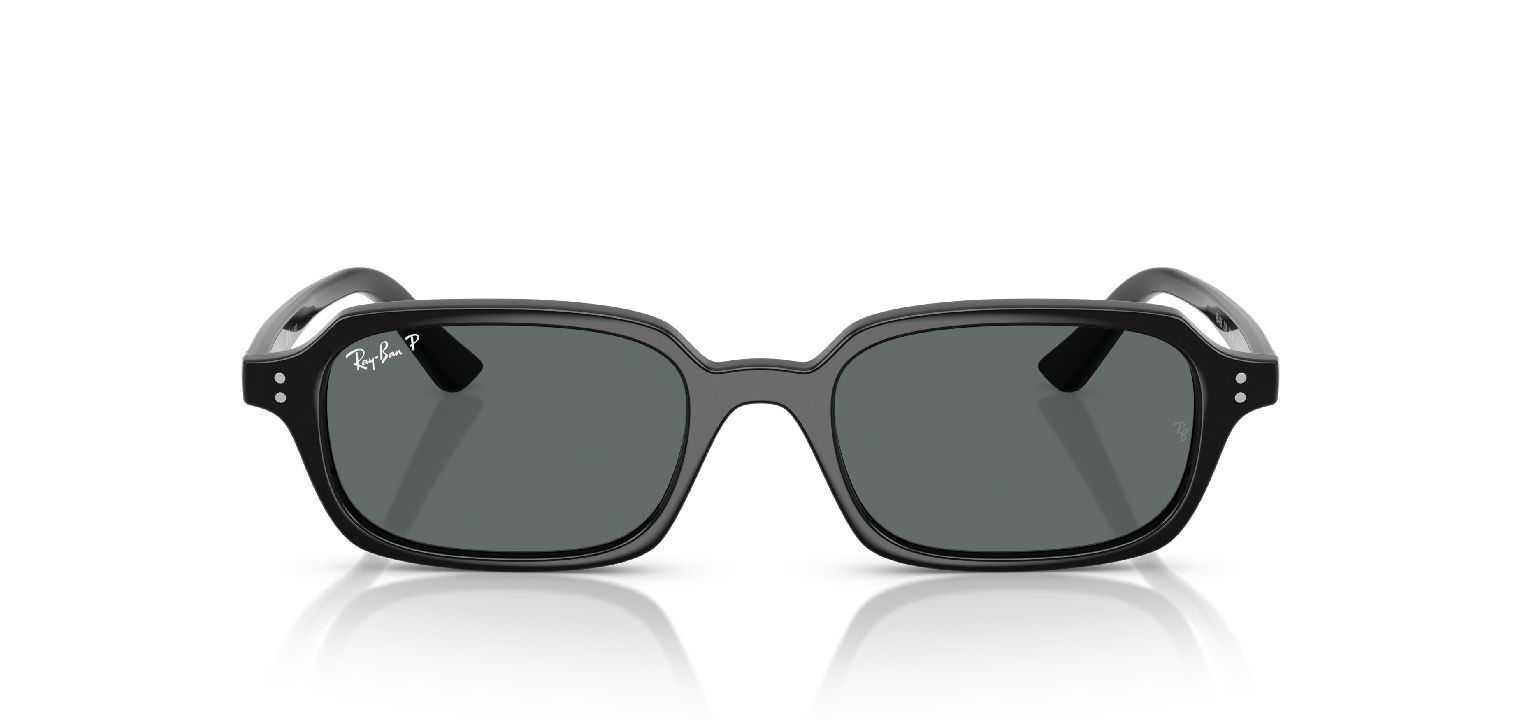 Lunettes de soleil Ray-Ban Carré 0RB4455 Noir pour Homme-Femme