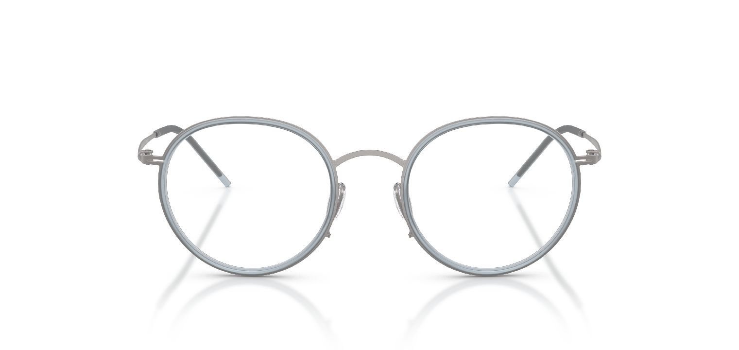 Giorgio Armani Round Eyeglasses 0AR5155 Grey for Man