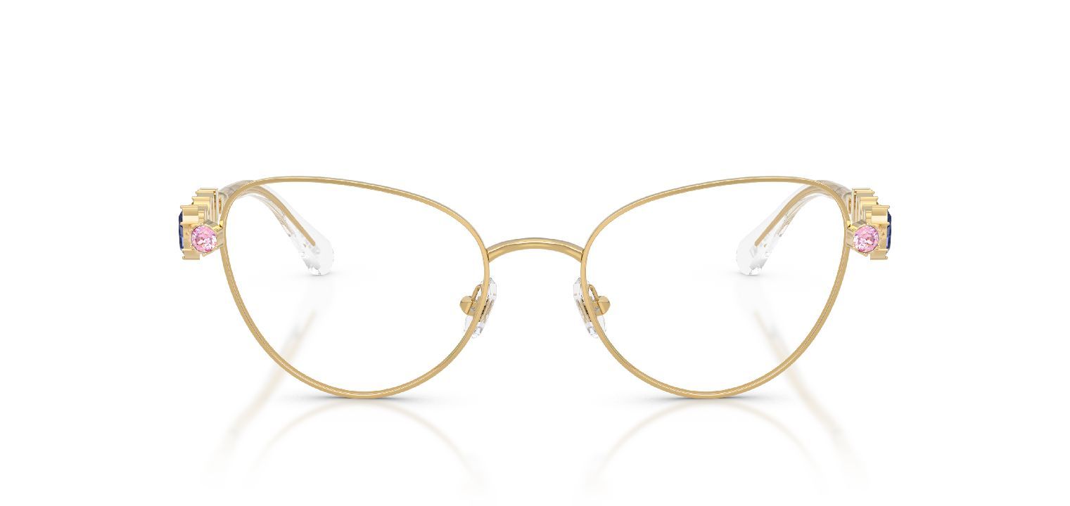 Swarovski Cat Eye Eyeglasses 0SK1024 Gold for Woman