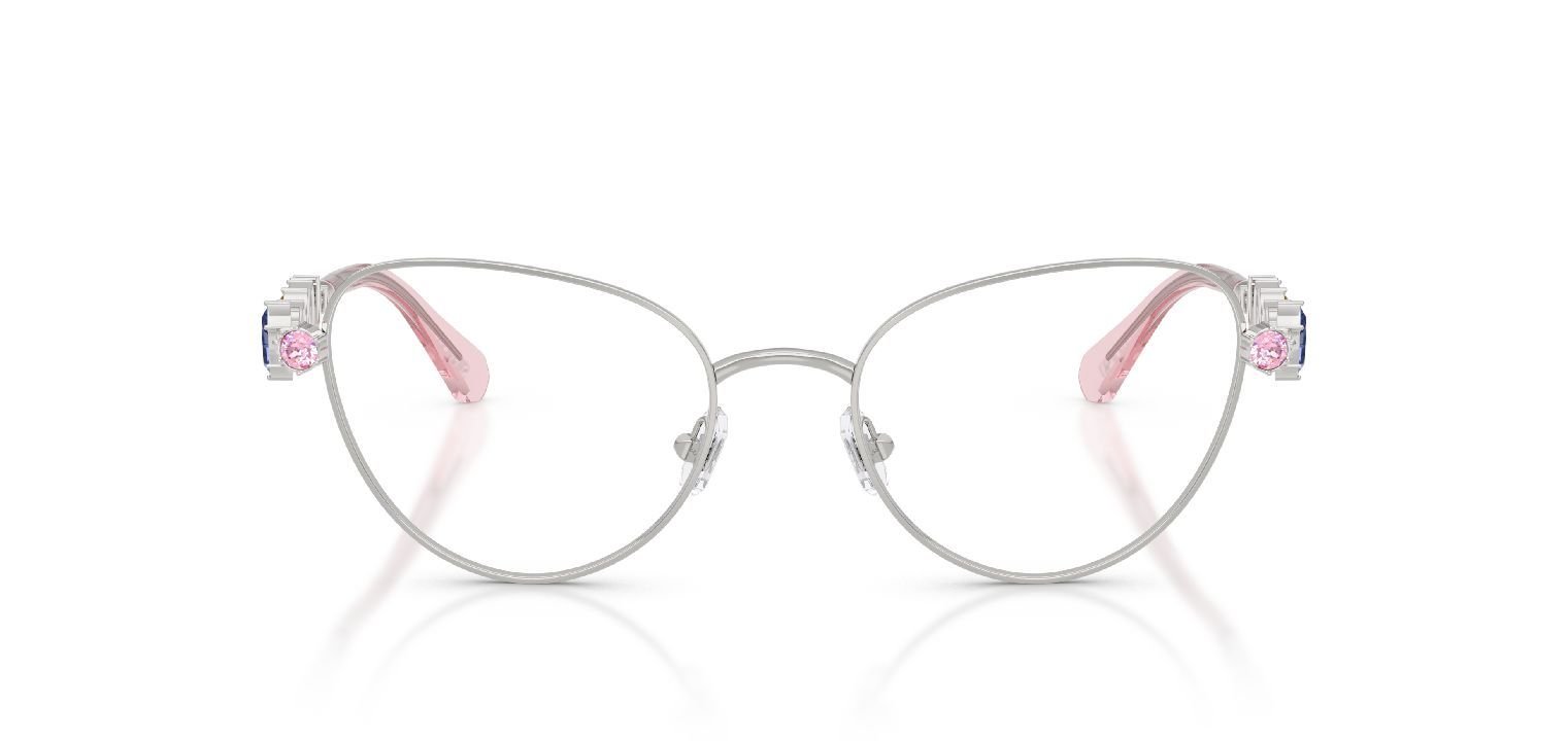 Swarovski Cat Eye Eyeglasses 0SK1024 Silver for Woman