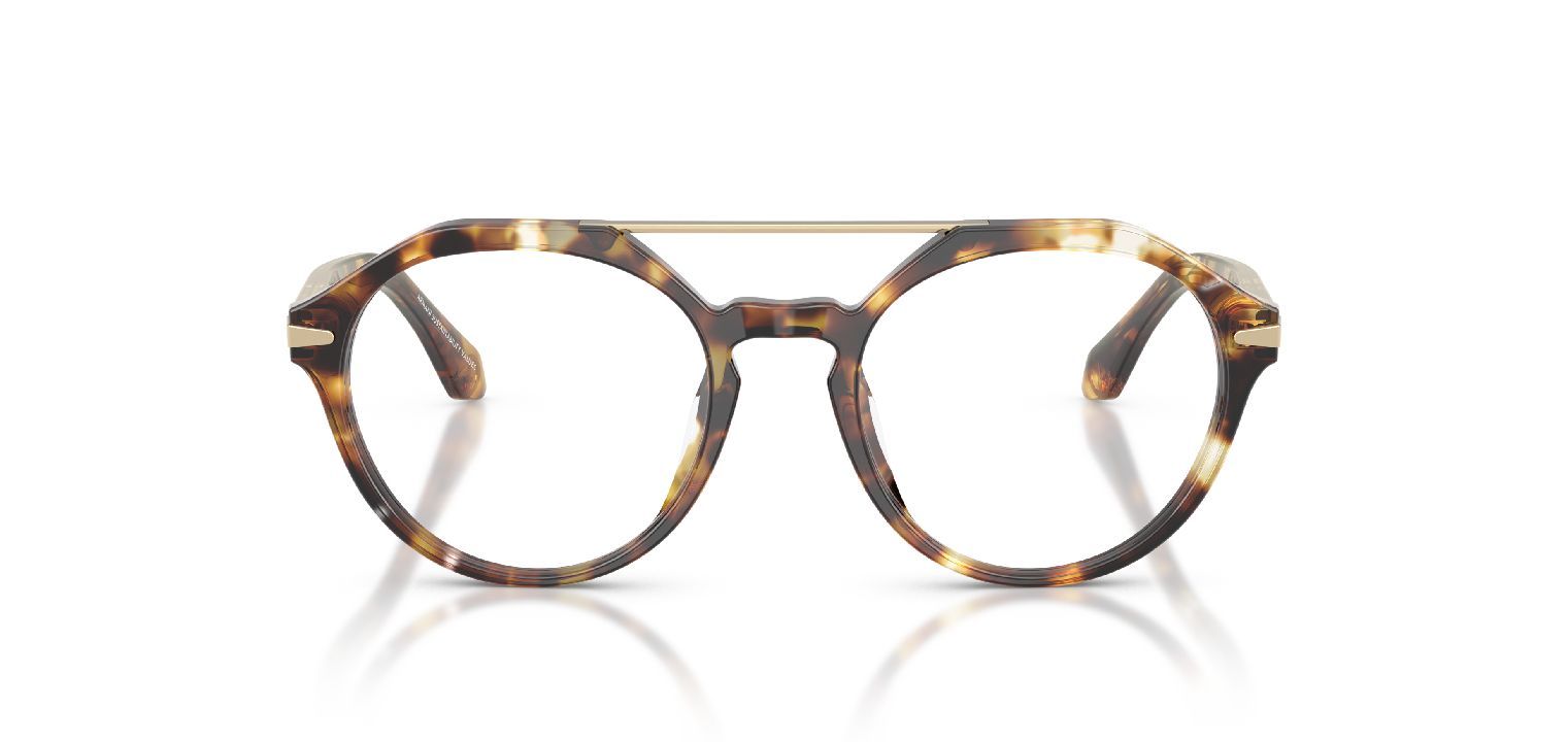 Giorgio Armani Round Eyeglasses 0AR7278U Havana for Man
