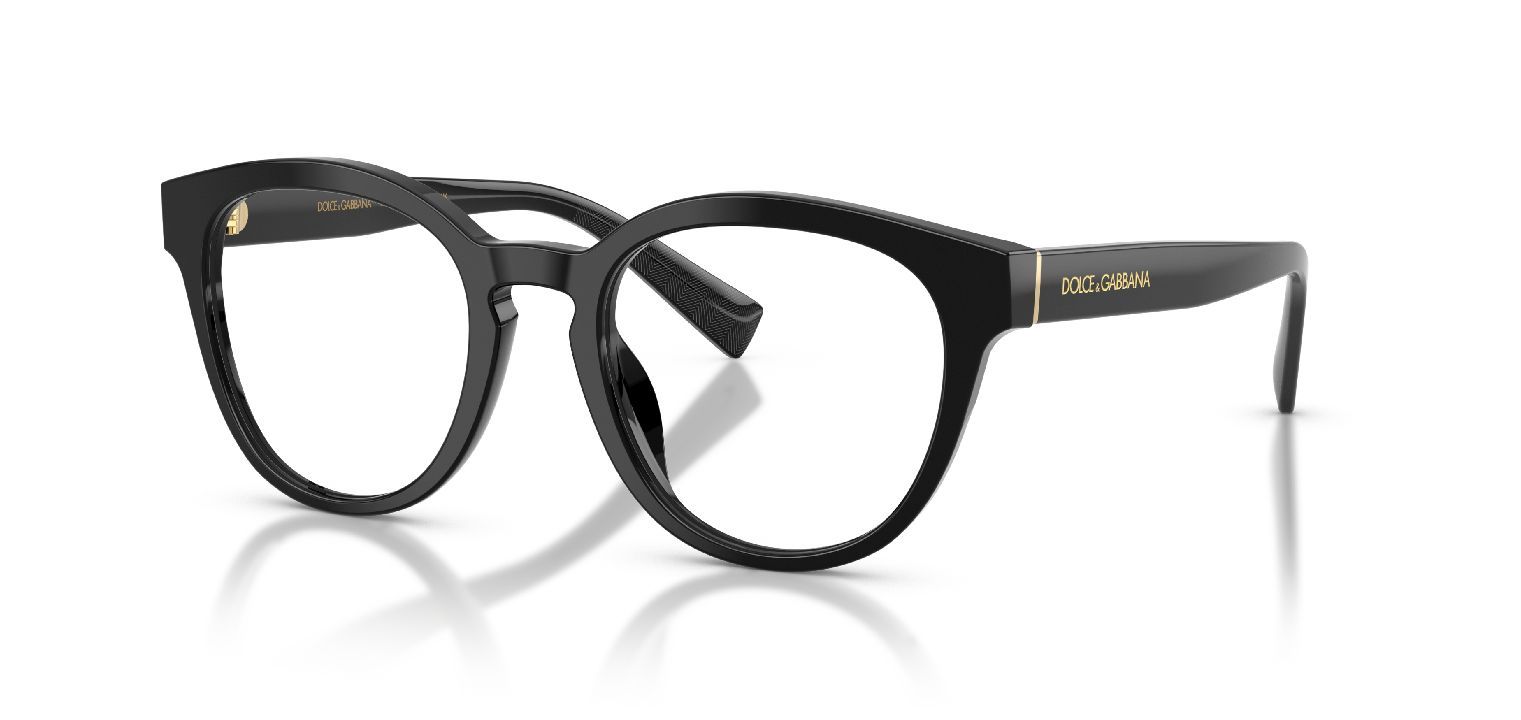 Lunettes de vue Dolce & Gabbana Ronde 0DG3421 Noir pour Homme