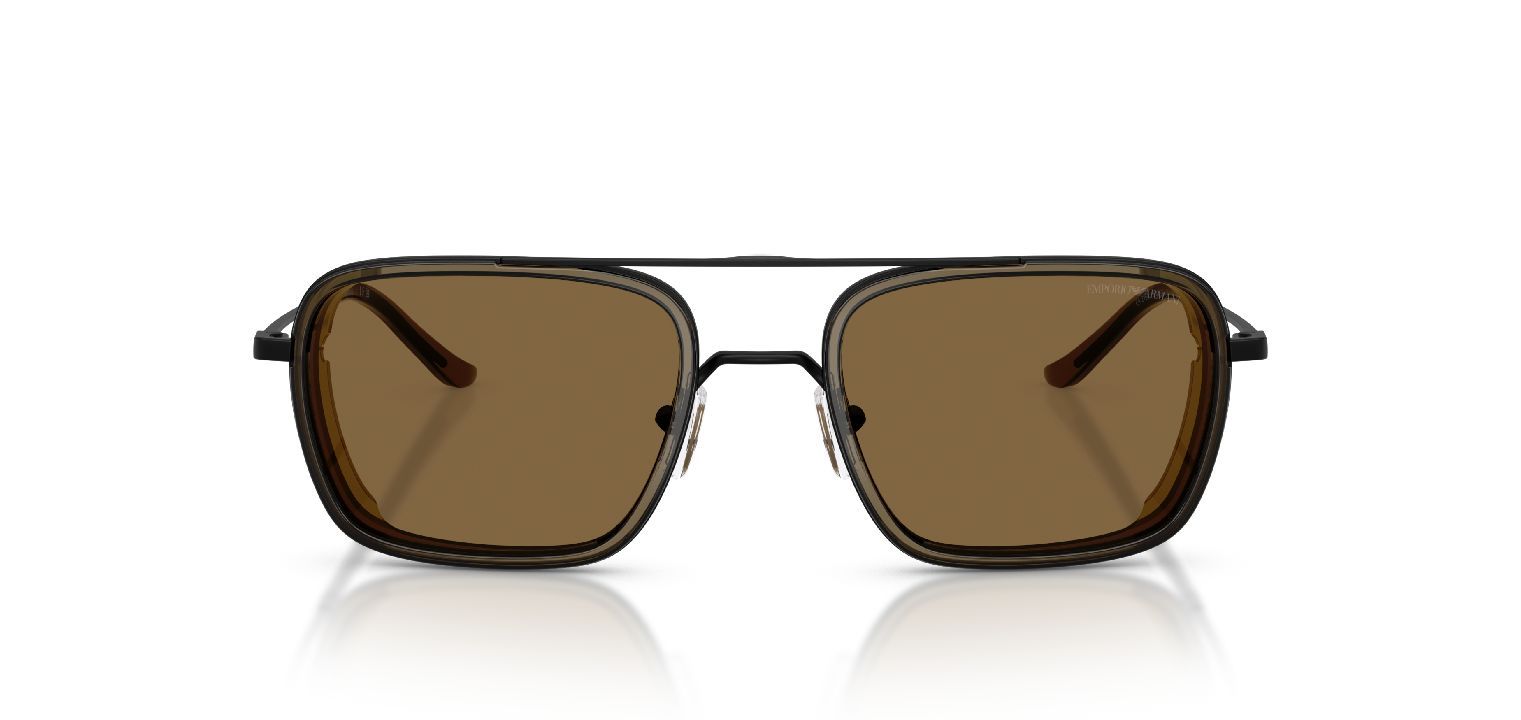 Emporio Armani Carré Sunglasses 0EA2162 Black for Man