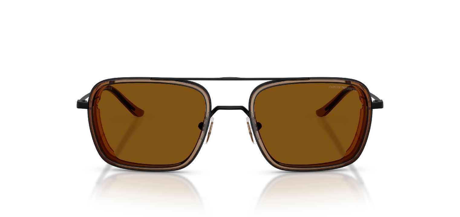 Emporio Armani Carré Sunglasses 0EA2162 Black for Man