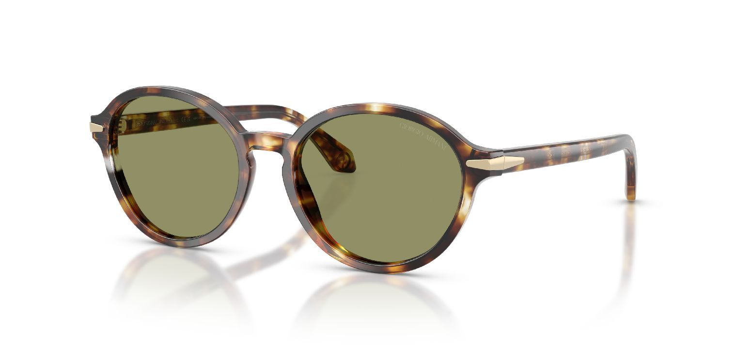 Giorgio Armani Oval Sonnenbrillen 0AR8237 Havana für Damen