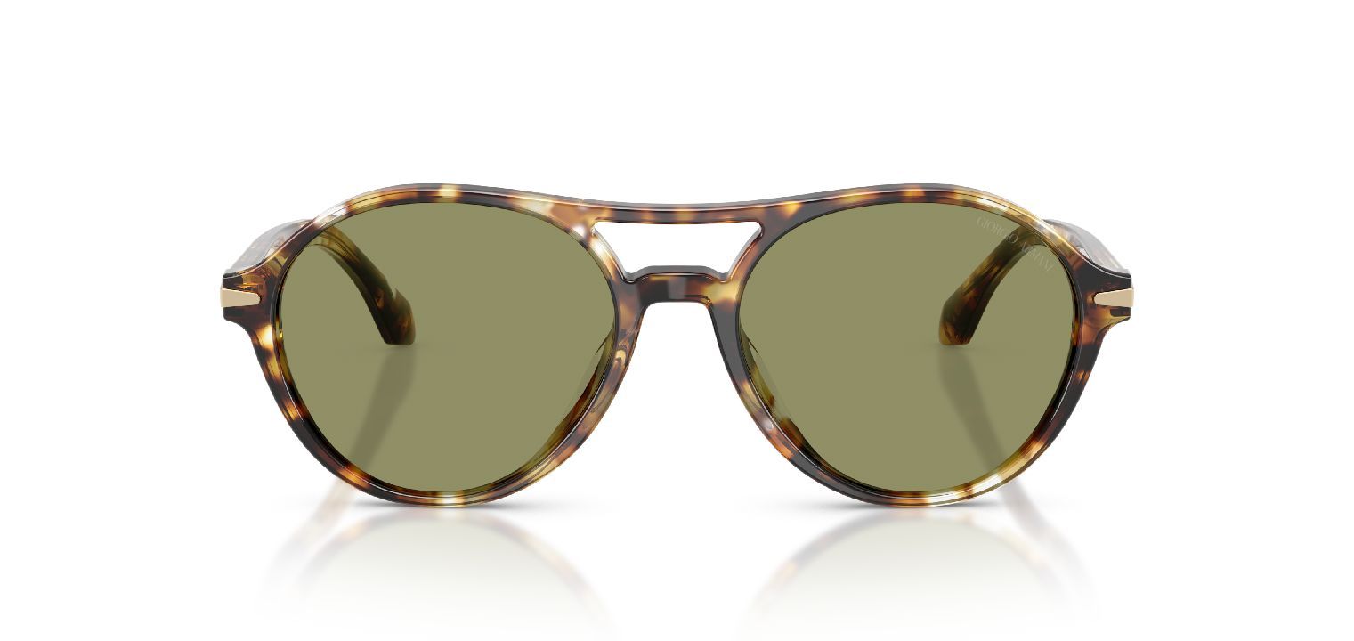 Giorgio Armani Rund Sonnenbrillen 0AR8236U Gelb für Herren