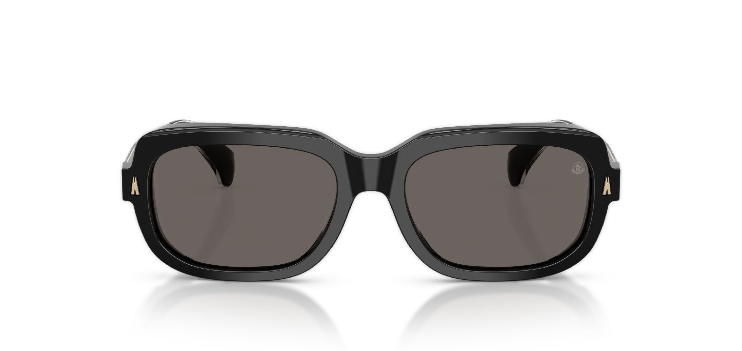 Moncler Carré Sunglasses 0ME6008 Black for Unisex