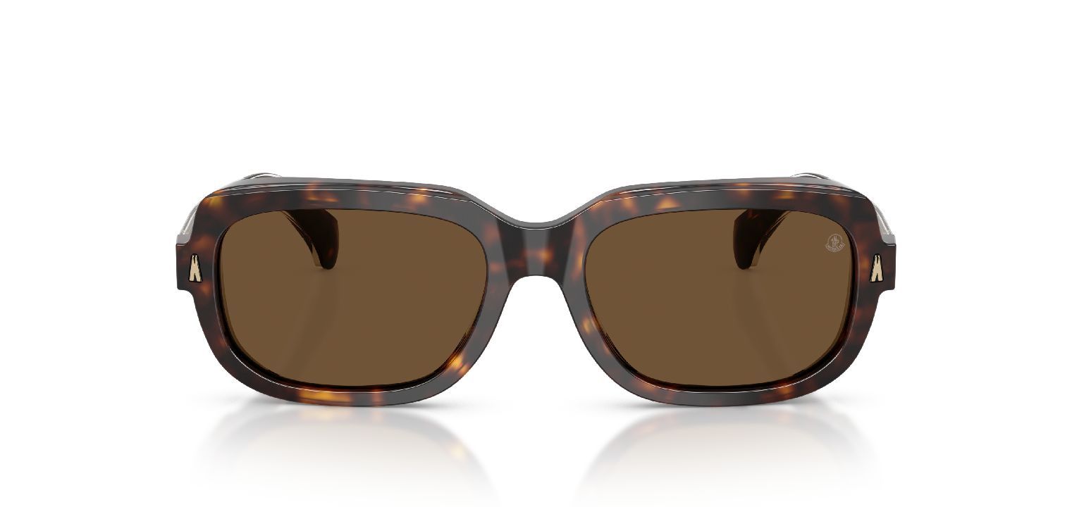 Moncler Carré Sunglasses 0ME6008 Havana for Unisex
