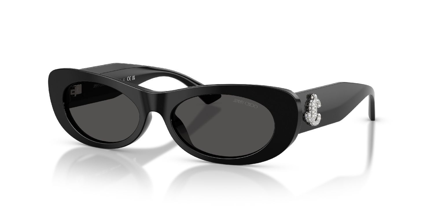 Jimmy Choo Oval Sunglasses 0JC5038BU Black for Woman