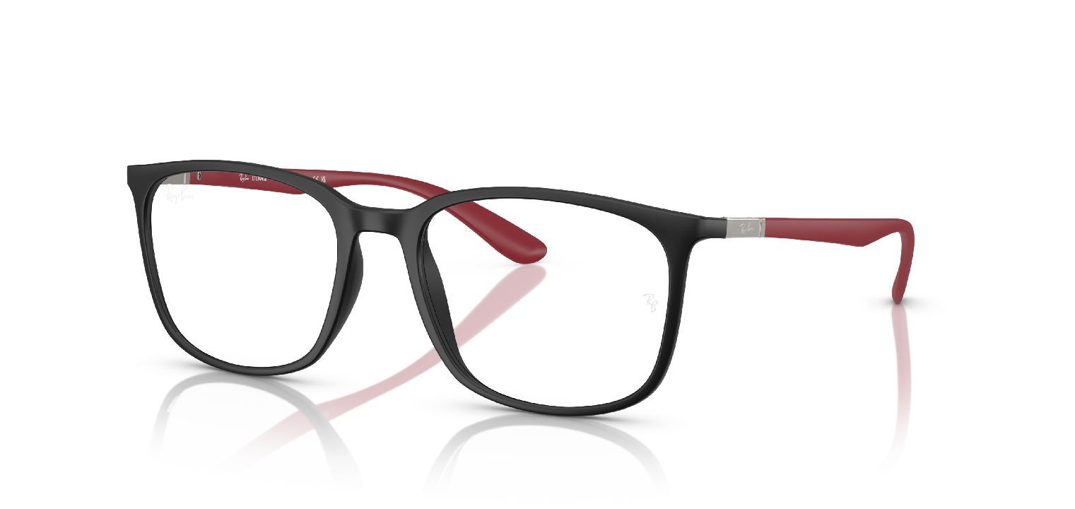 Lunettes de vue Ray-Ban Rectangle 0RX7199 Gris pour Homme-Femme