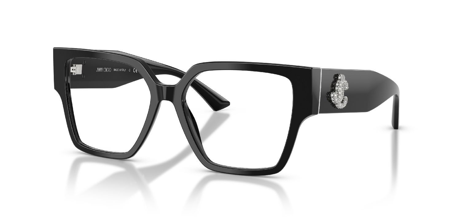 Jimmy Choo Quadratisch Brillen 0JC3032B Schwarz für Damen