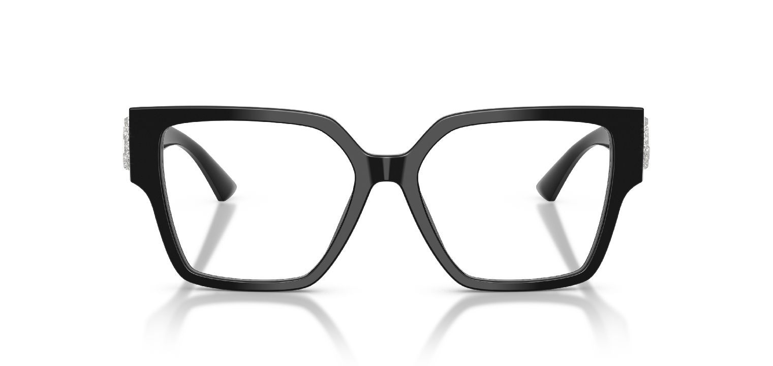 Jimmy Choo Quadratisch Brillen 0JC3032B Schwarz für Damen