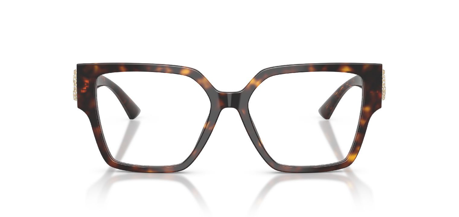 Jimmy Choo Quadratisch Brillen 0JC3032B Havana für Damen