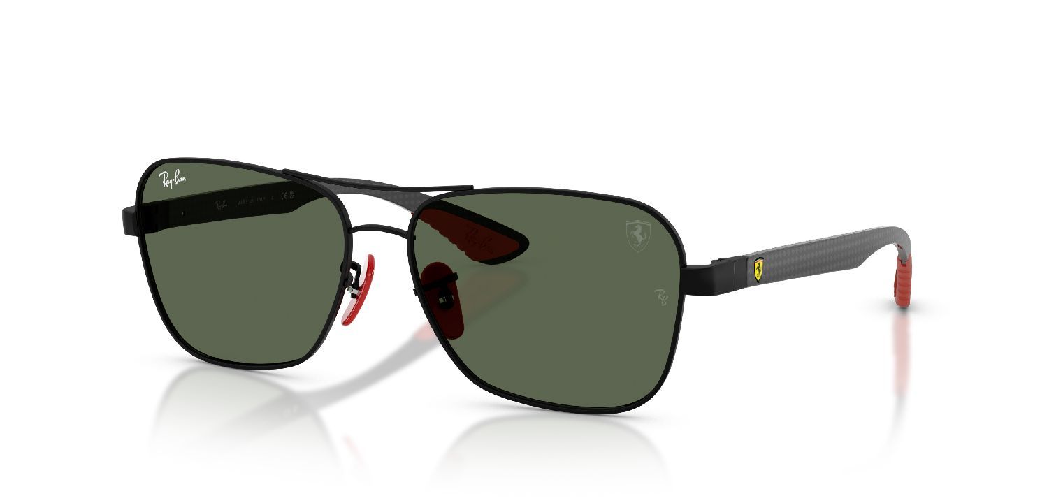 Ray-Ban Carré Sunglasses 0RB8336M Black for Unisex