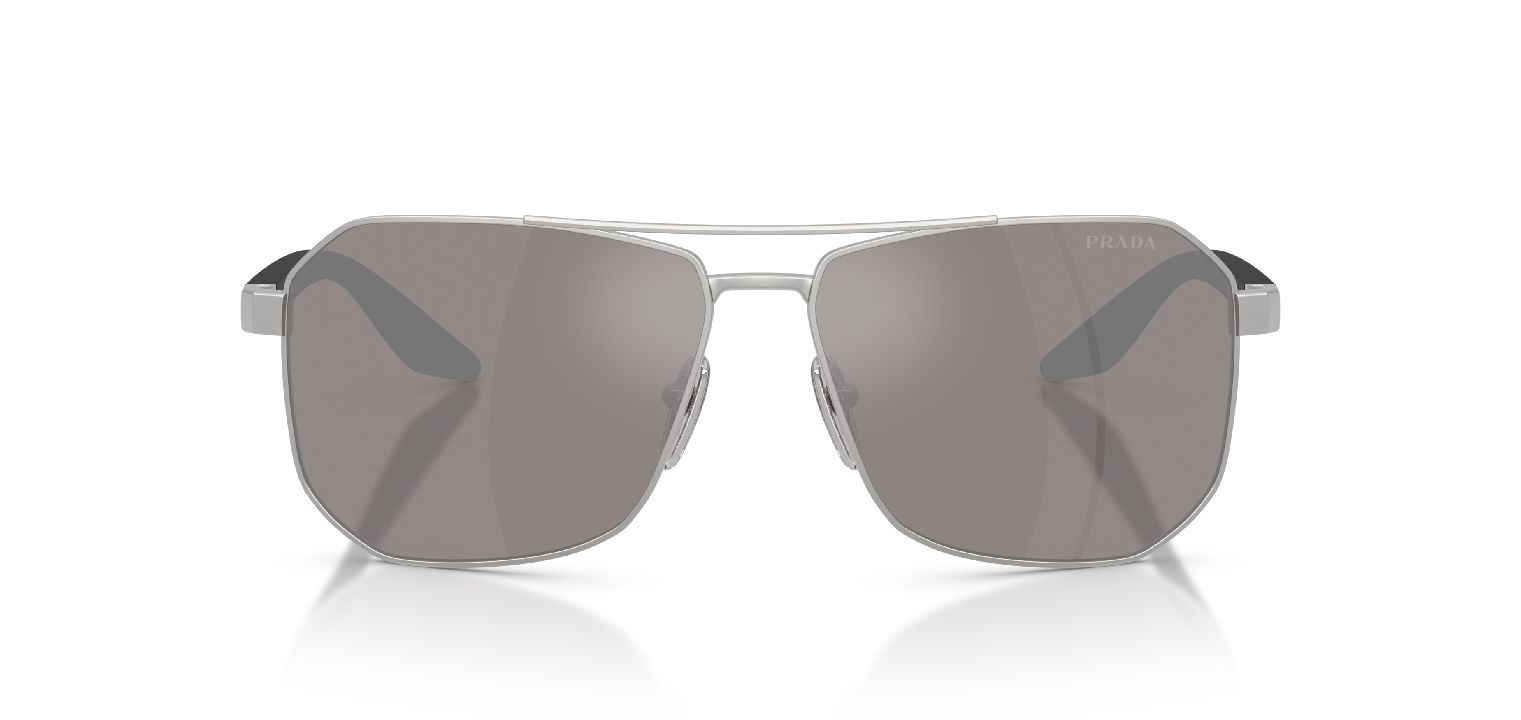 Prada Linea Rossa Aviator Sonnenbrillen 0PS A53S Beige für Herren