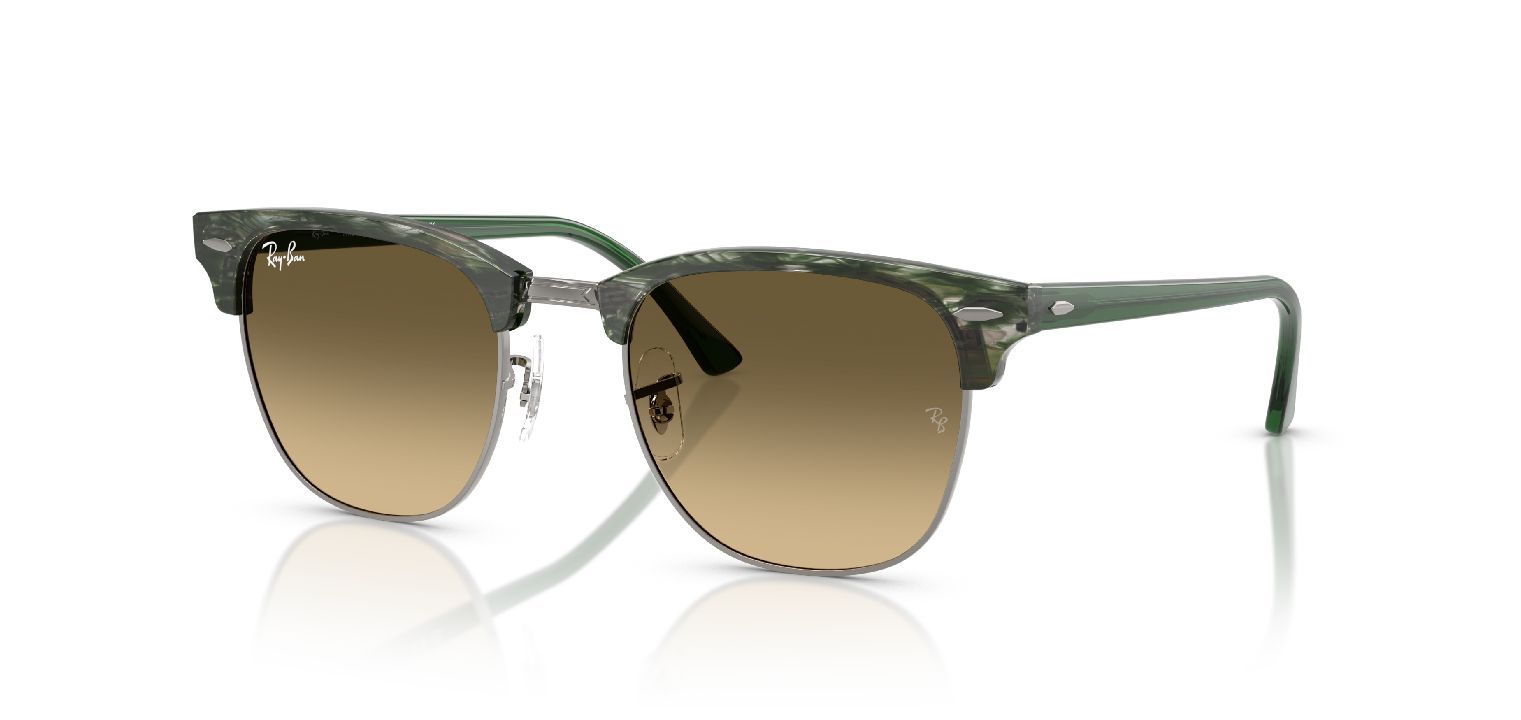 Ray-Ban Clubmaster Sonnenbrillen 0RB3016 Grün für Damen/Herren