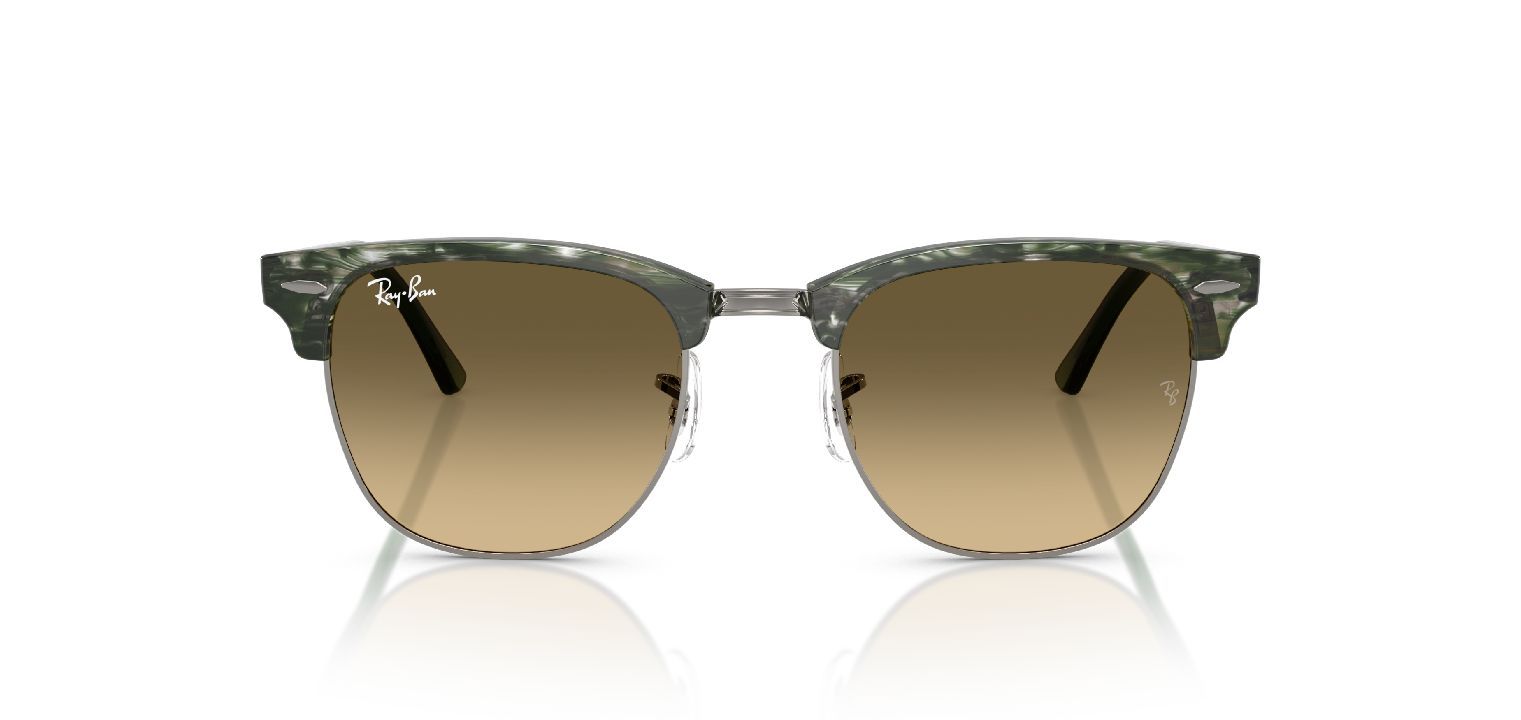 Ray-Ban Clubmaster Sonnenbrillen 0RB3016 Grün für Damen/Herren
