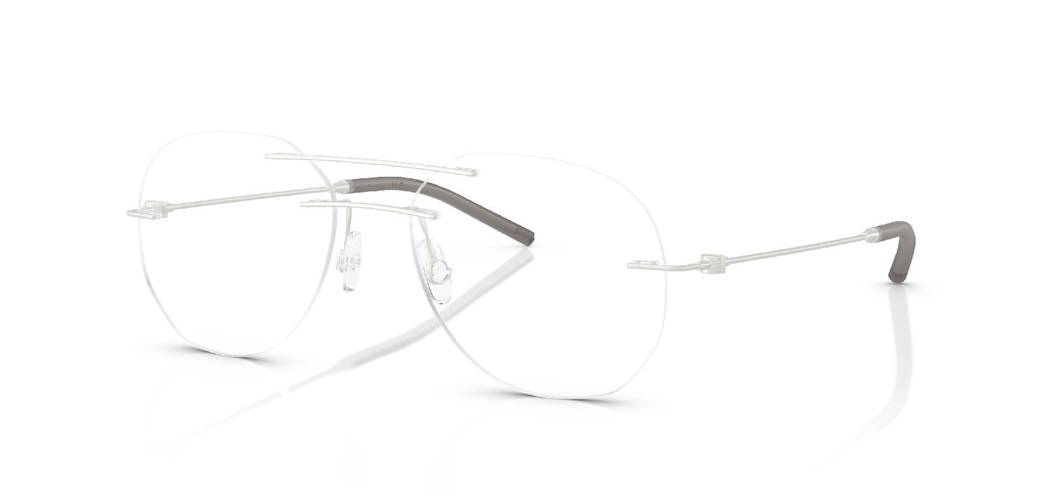 Lunettes de vue Moncler Fantaisie 0ME1003 Argenté pour Homme-Femme