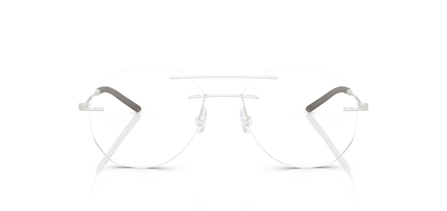 Lunettes de vue Moncler Fantaisie 0ME1003 Argenté pour Homme-Femme
