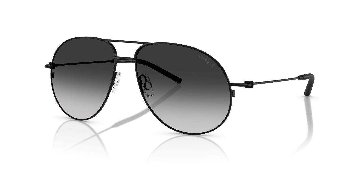 Moncler Aviator Sunglasses 0ME4002 Black for Unisex