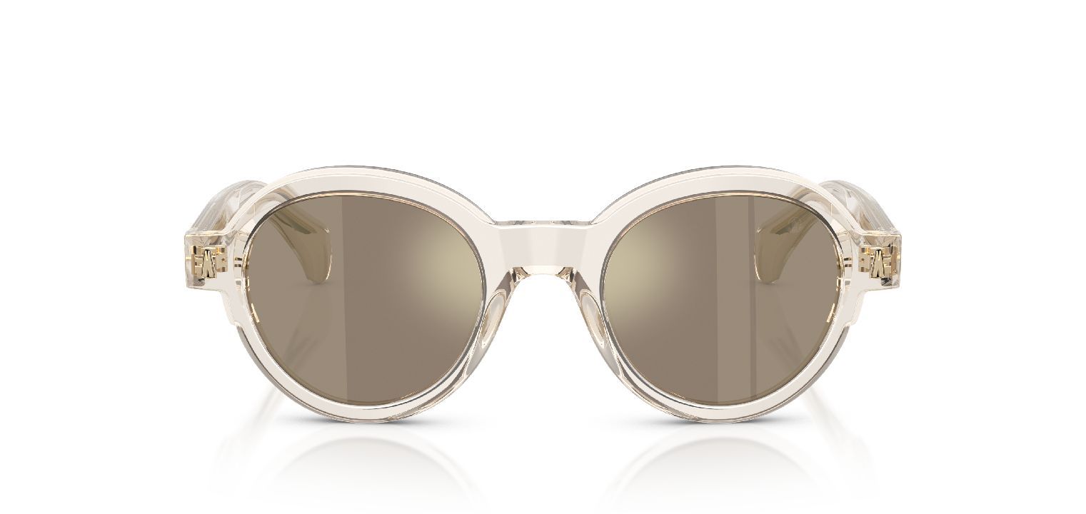 Lunette ronde jaune clearance