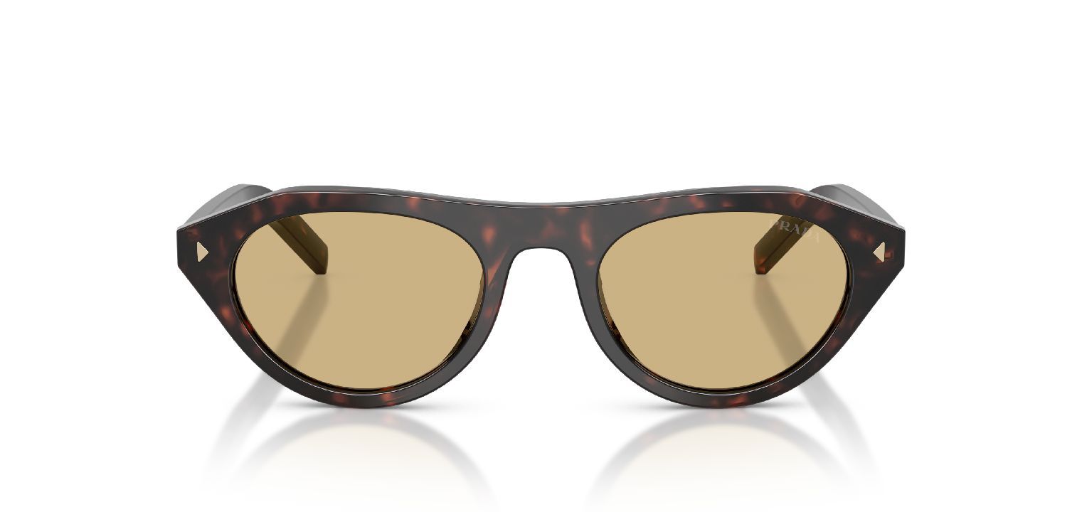 Lunettes de soleil Prada Fantaisie 0PR B15S Havana pour Homme