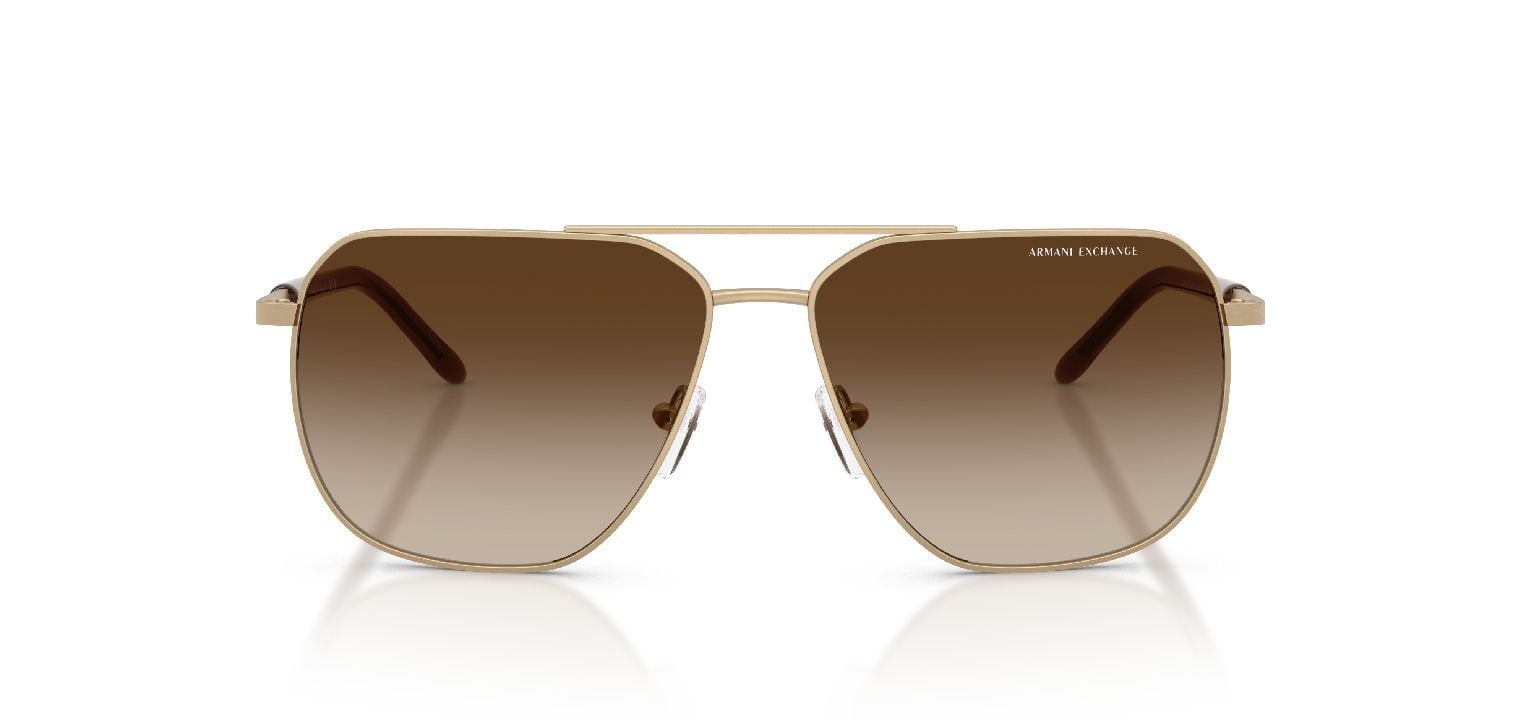Armani Exchange Aviator Sonnenbrillen 0AX2057S Gold für Herren