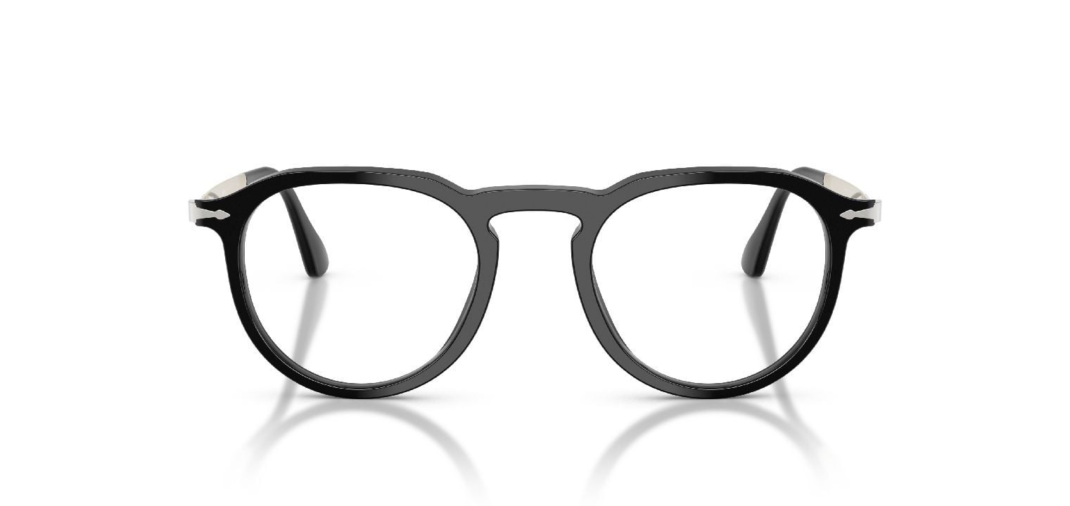Persol Carré Eyeglasses 0PO3387V Black for Unisex