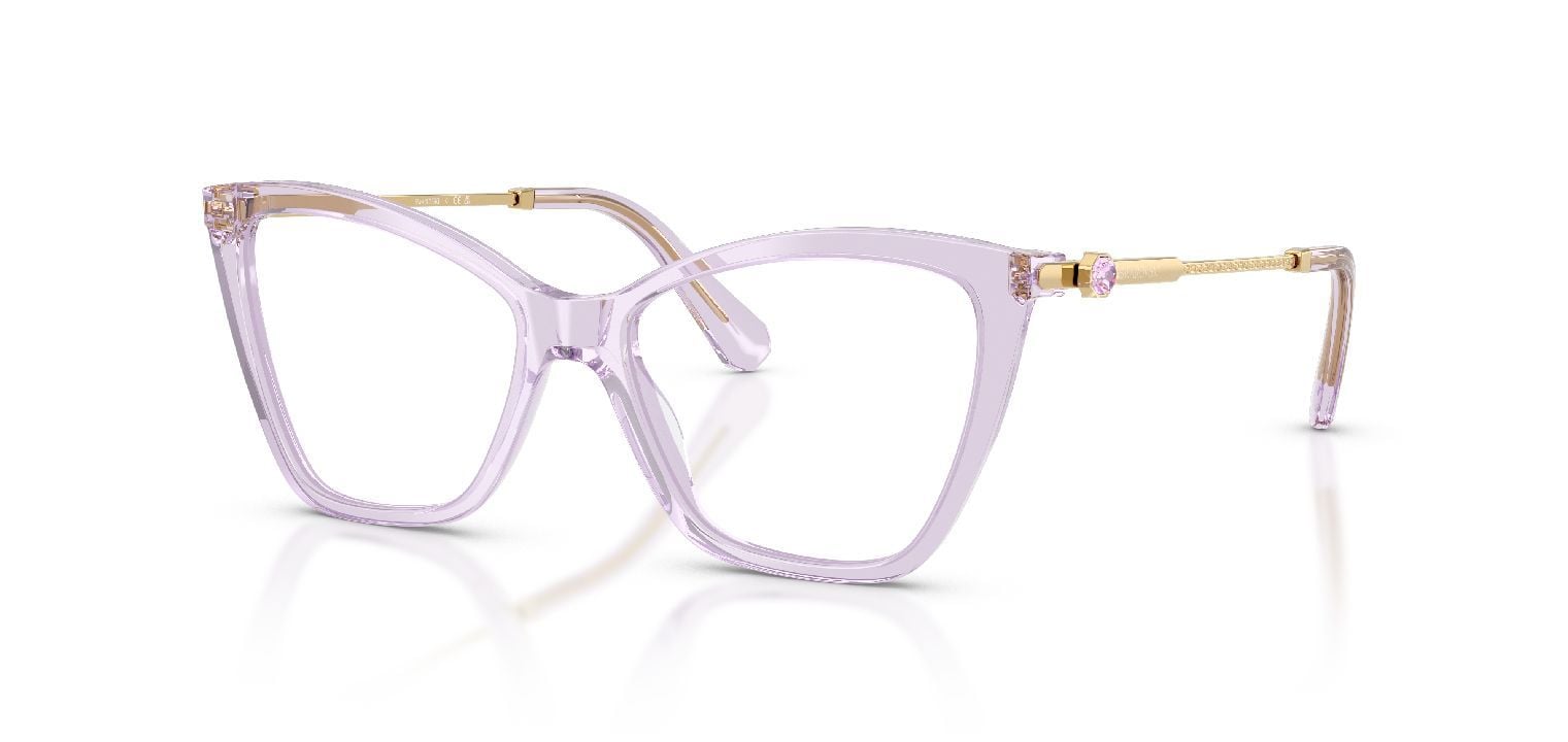 Swarovski Cat Eye Eyeglasses 0SK2051 Purple for Woman