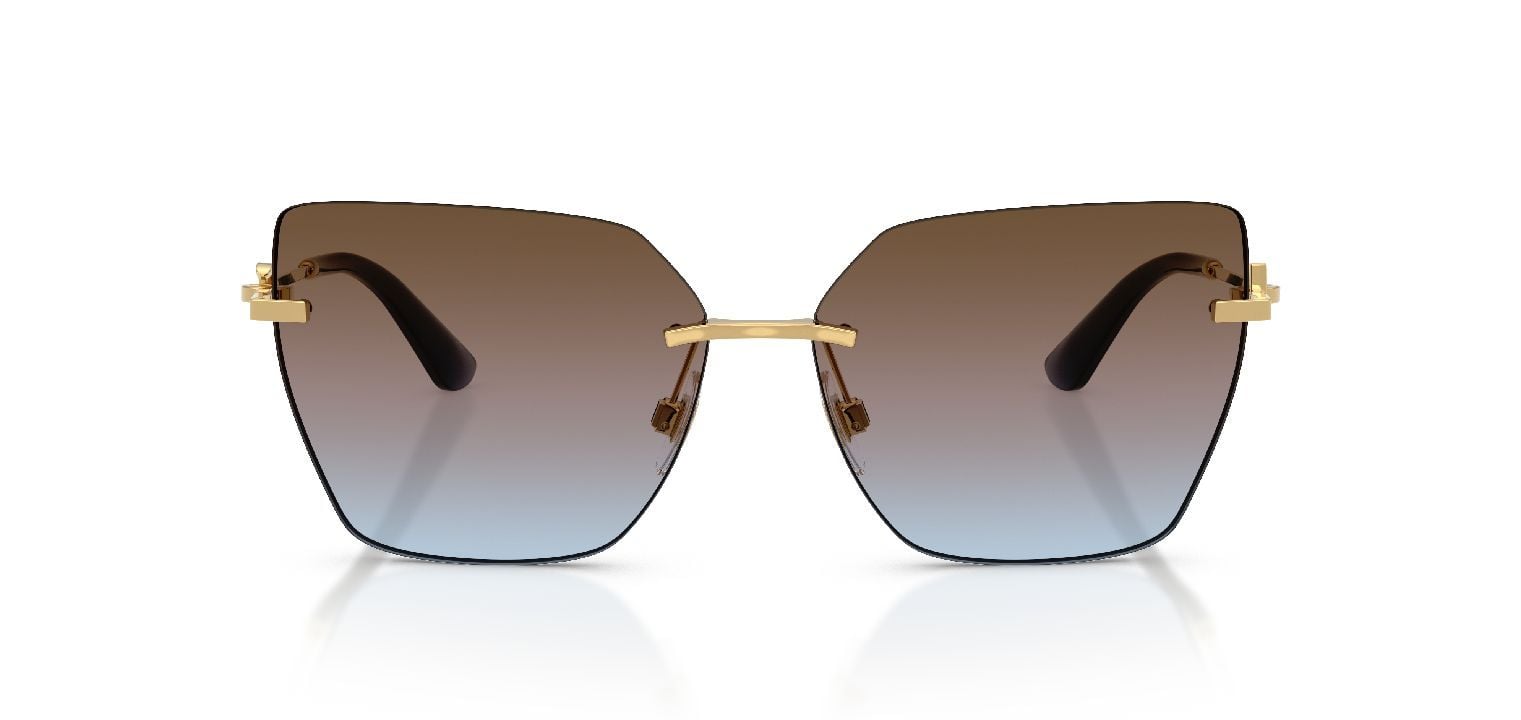 Dolce & Gabbana Schmetterling Sonnenbrillen 0DG2321 Gold für Damen