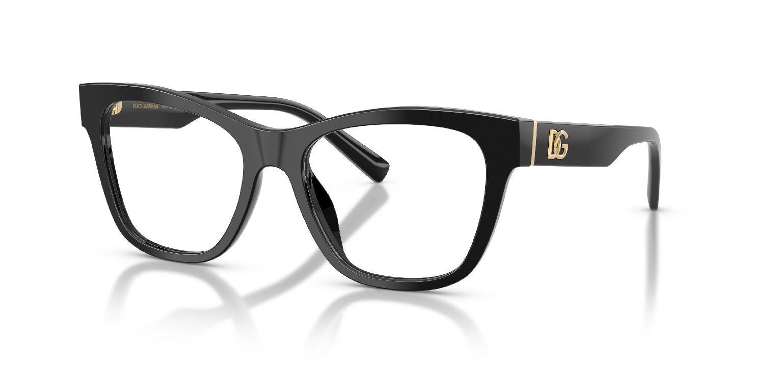 Dolce & Gabbana Carré Eyeglasses 0DG3430 Black for Woman