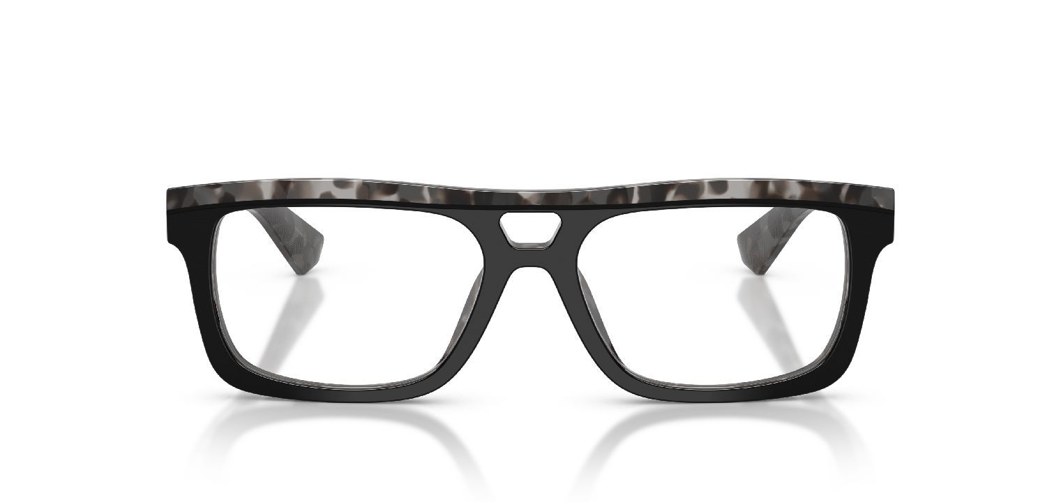 Dolce & Gabbana Rectangle Eyeglasses 0DG3431 Black for Man