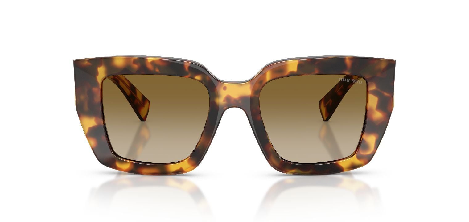 Miu Miu Carré Sunglasses 0MU B05S Tortoise shell for Woman