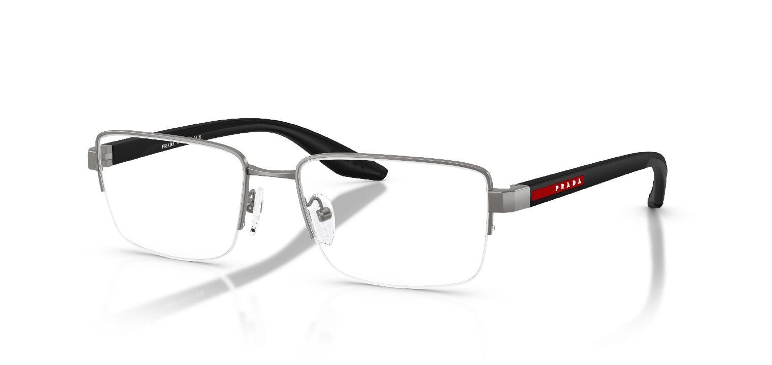 Lunettes de vue Prada Linea Rossa Carré 0PS 51SV Gris pour Homme