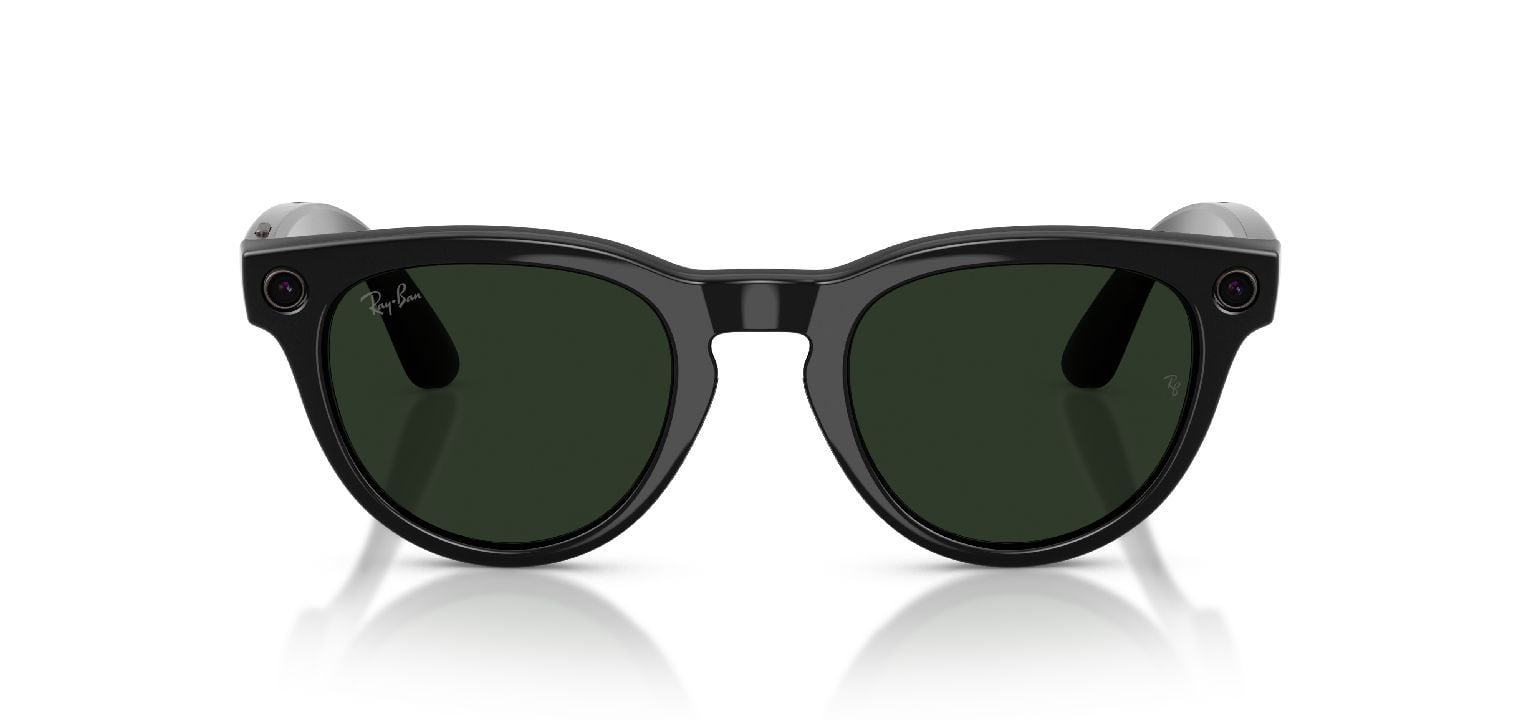 Ray-Ban Meta Rund Sonnenbrillen 0RW4013 Schwarz für Damen/Herren