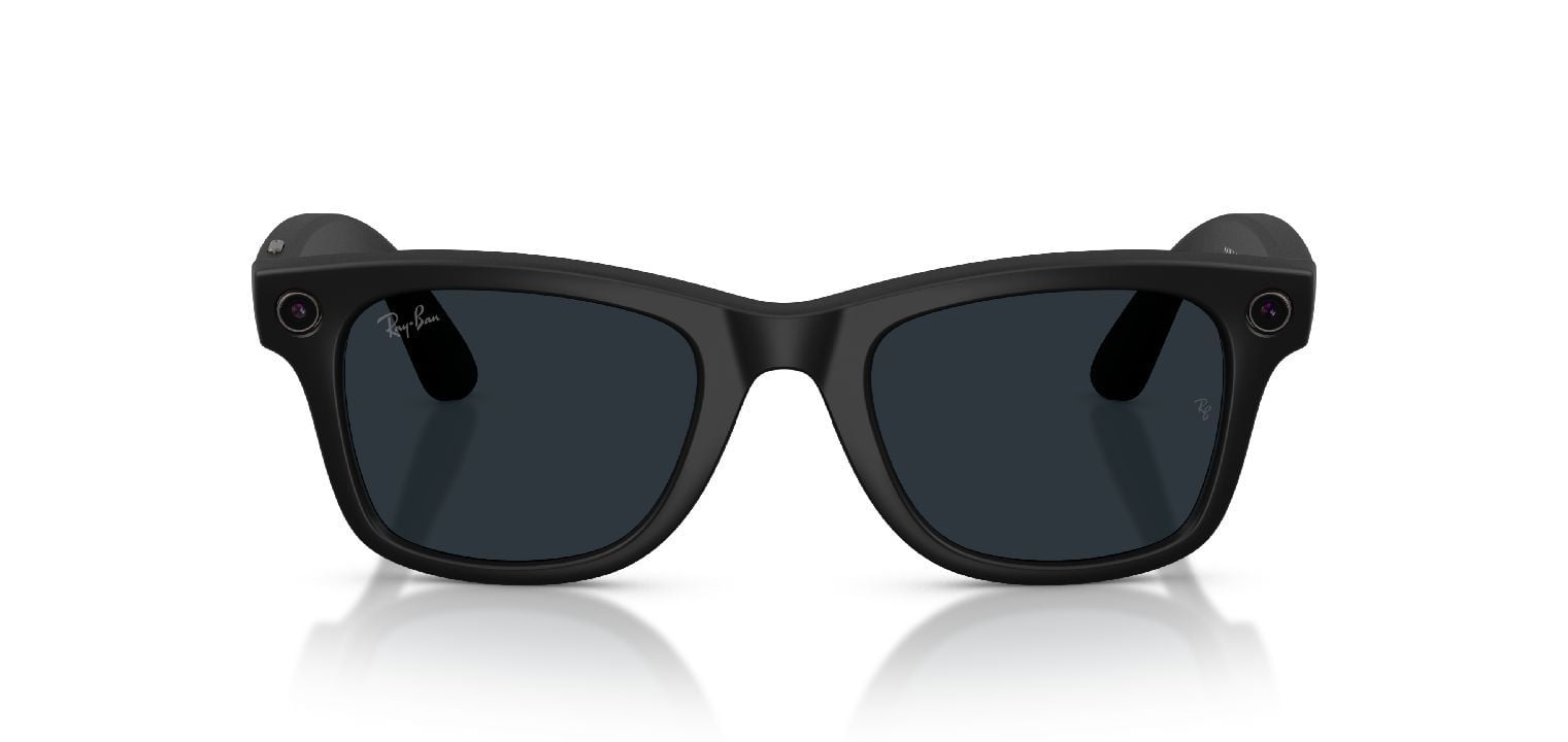 Ray-Ban Meta Quadratisch Sonnenbrillen 0RW4012 Schwarz für Damen/Herren