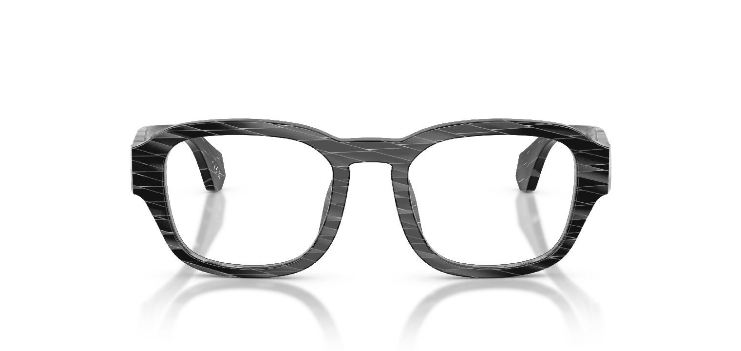 Alain Mikli Quadratisch Brillen 0A03512M Schwarz für Damen/Herren