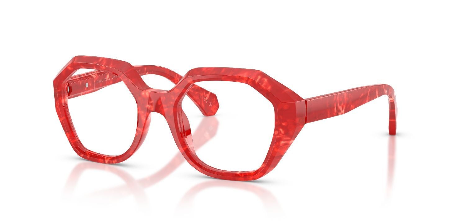 Alain Mikli Fantasie Brillen 0A03555 Rot für Damen