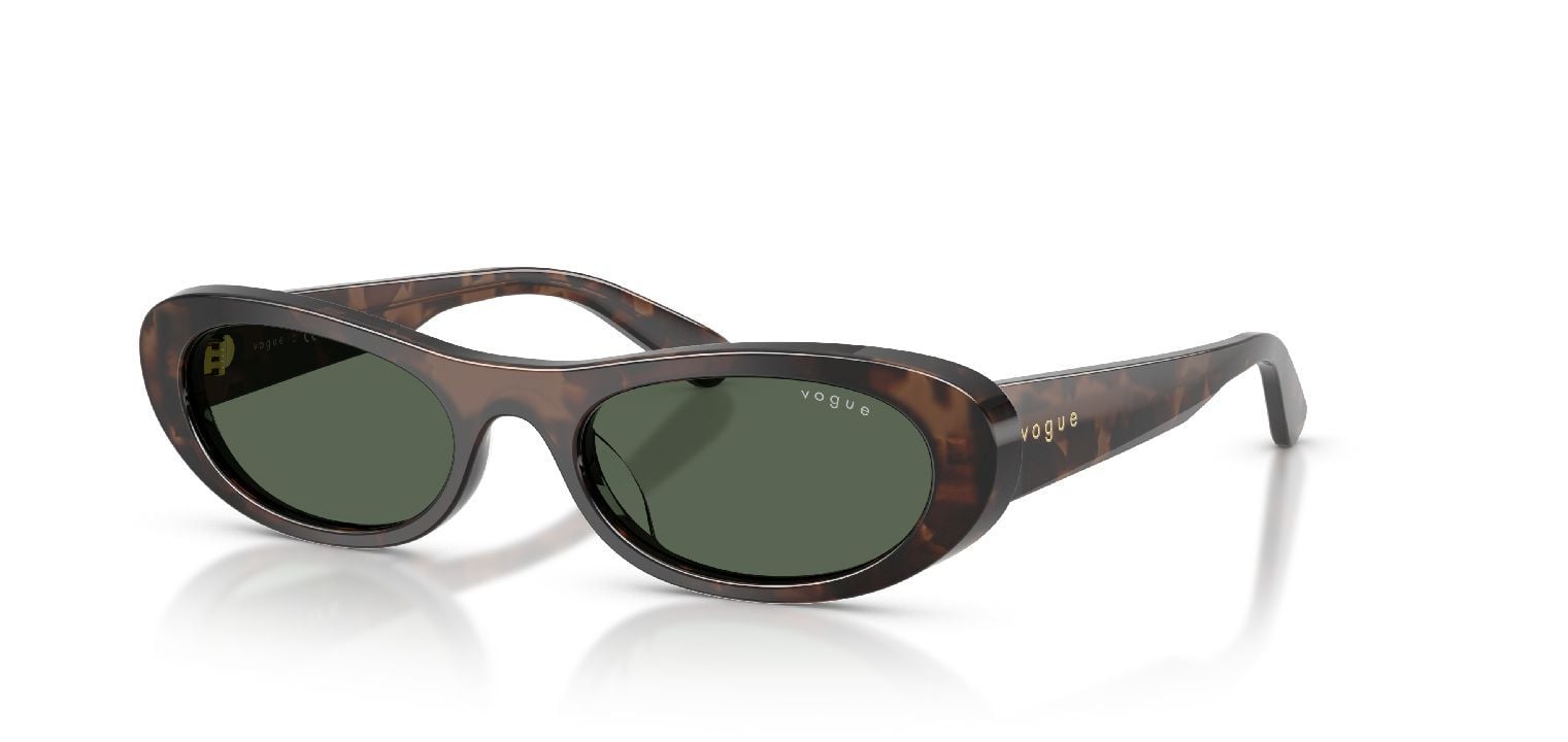 Vogue Oval Sunglasses 0VO5695SU Marron for Woman