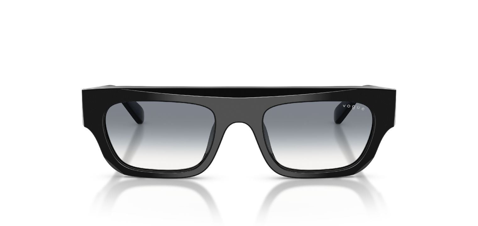 Vogue Rechteckig Sonnenbrillen 0VO5694SU Schwarz für Damen