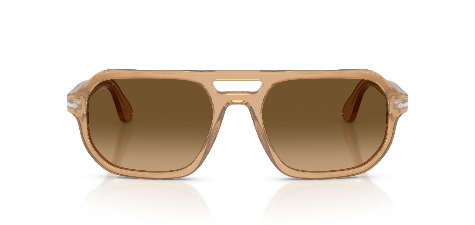 Persol Quadratisch Sonnenbrillen 0PO3393S Weiss für Damen/Herren