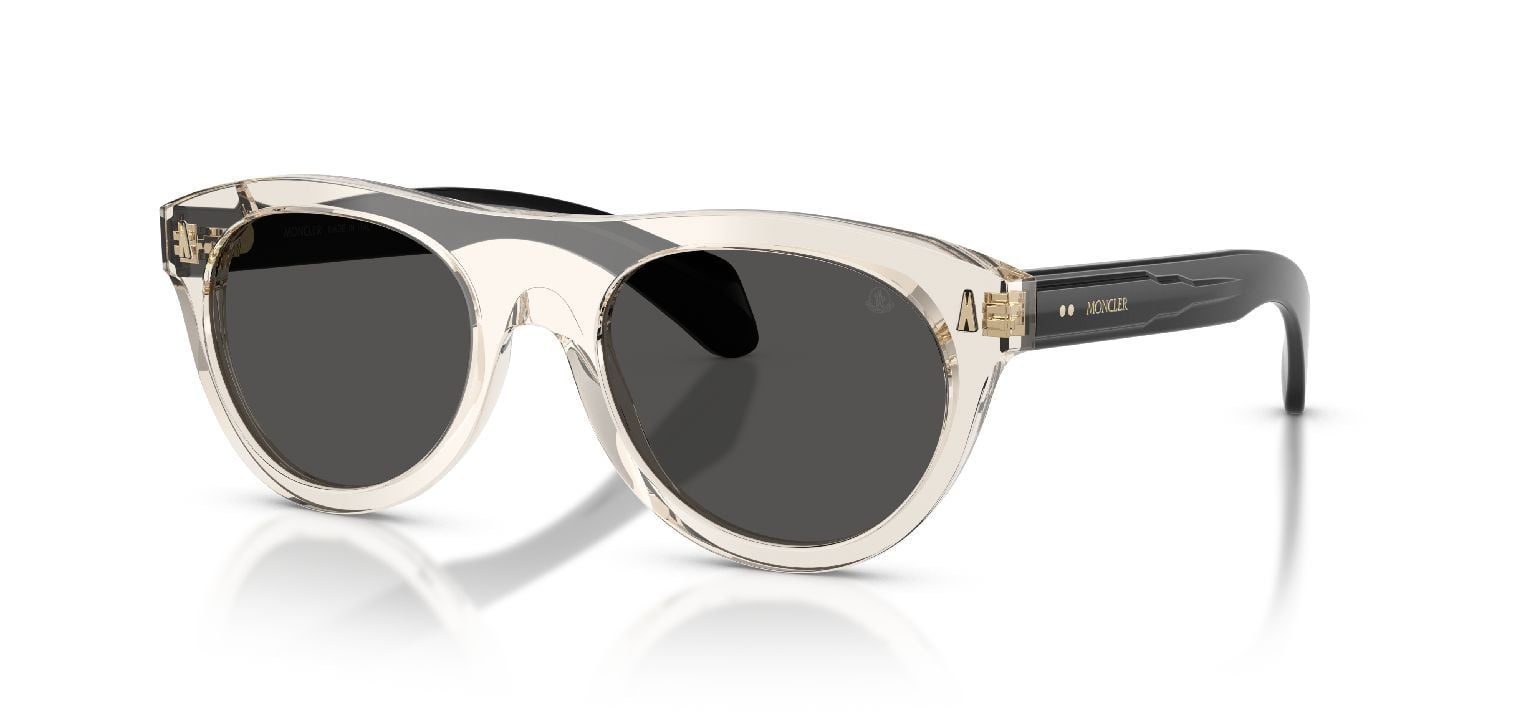 Moncler Oval Sonnenbrillen 0ME6022U Schwarz für Damen/Herren