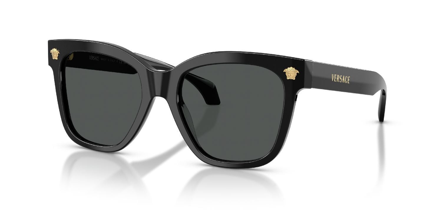 Versace Quadratisch Sonnenbrillen 0VE4511 Schwarz für Damen