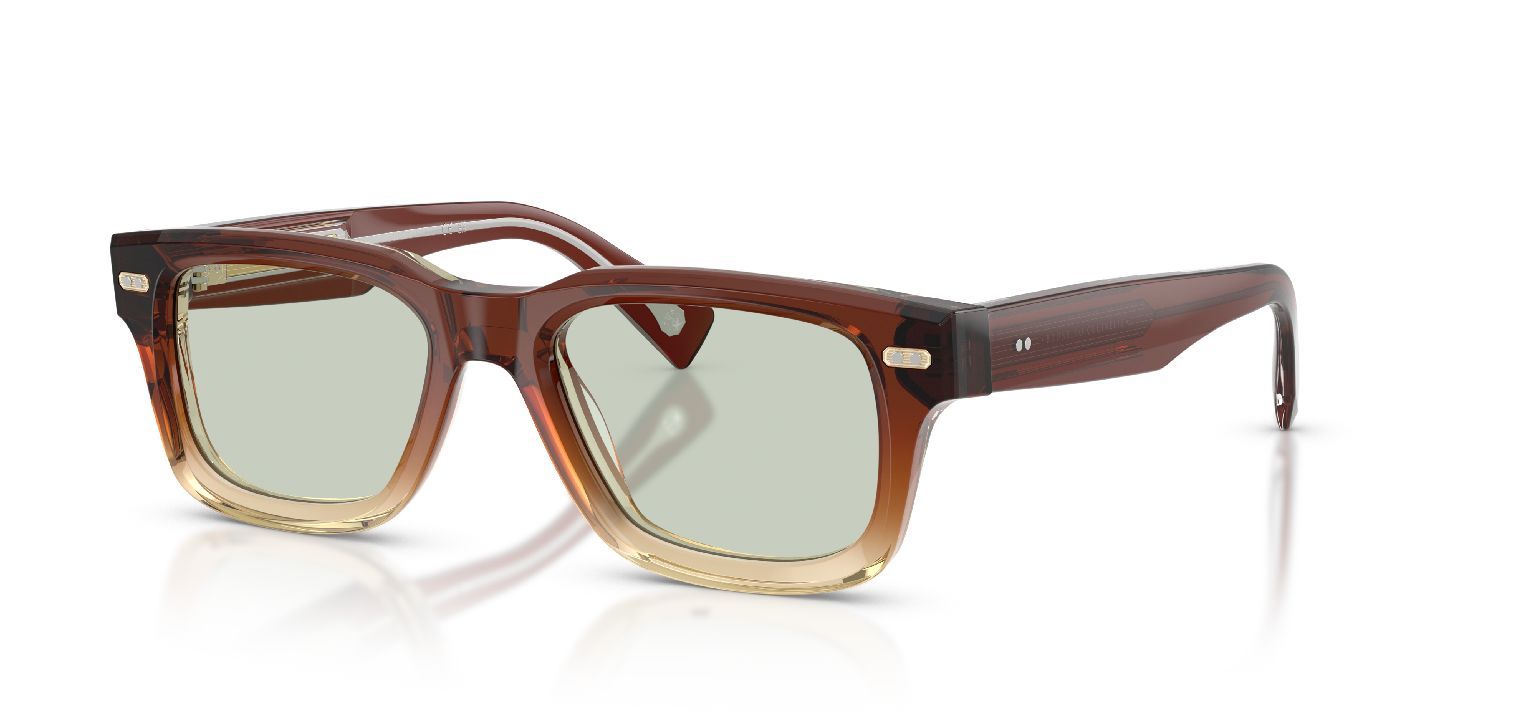 Lunettes de vue Brunello Cucinelli Rectangle 0BC3020 Orange pour Homme
