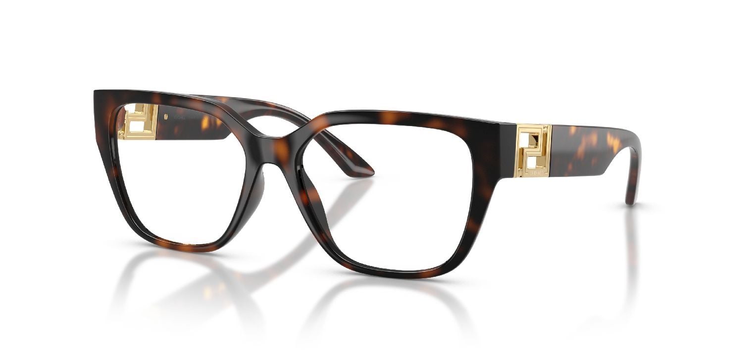 Versace Carré Eyeglasses 0VE3387U Tortoise shell for Woman