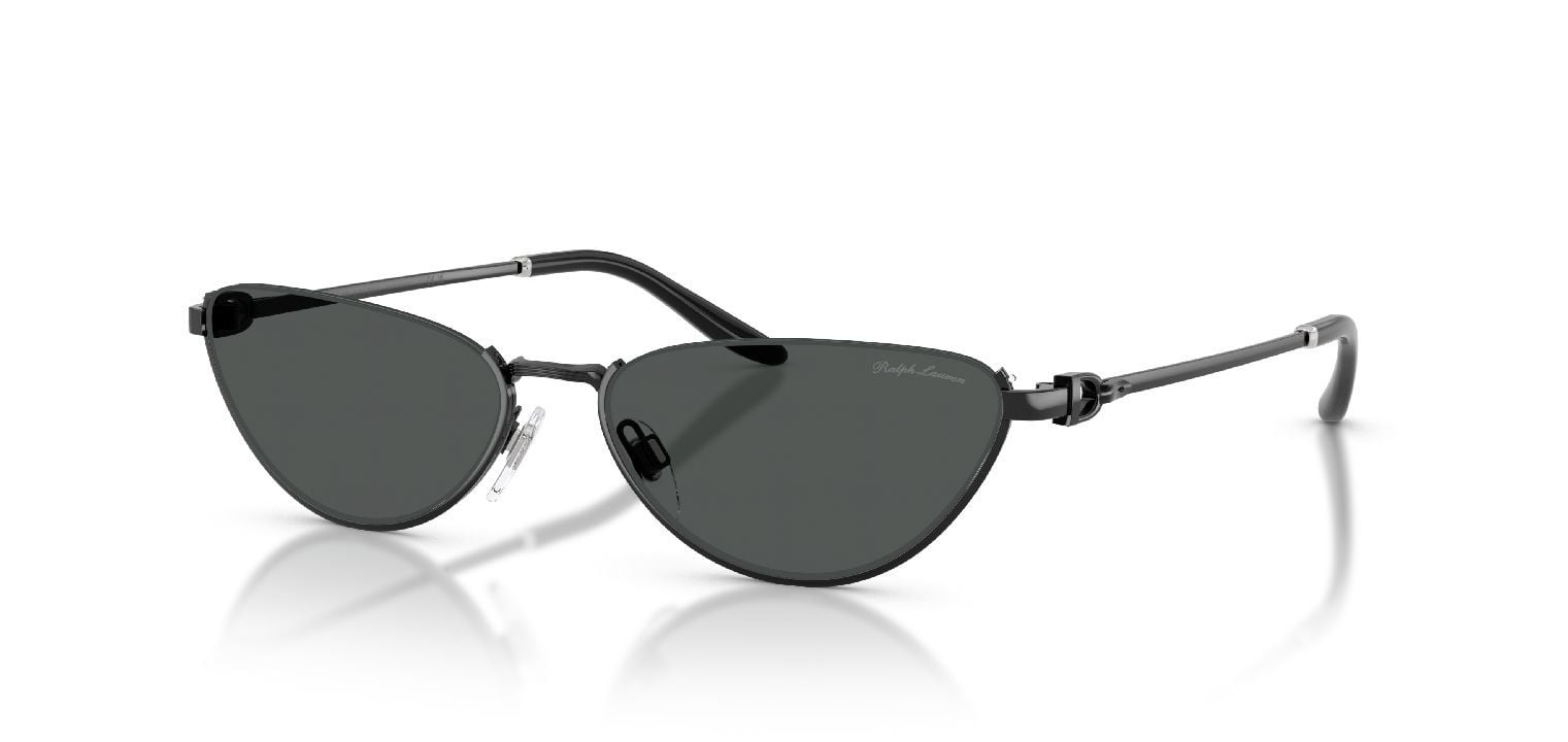 Lunettes de soleil Ralph Lauren Papillon 0RL7095 Noir pour Femme