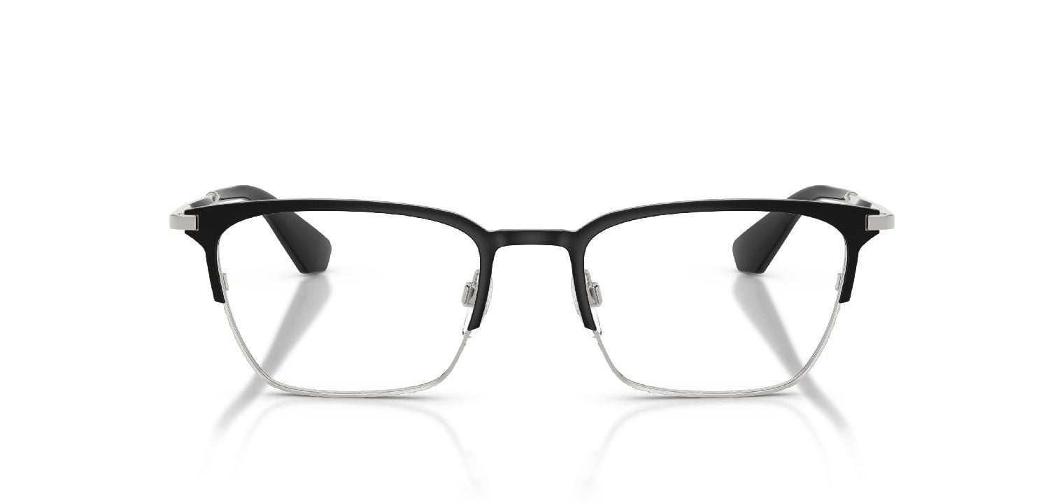 Lunettes de vue Burberry Rectangle 0BE1401 Argenté pour Homme